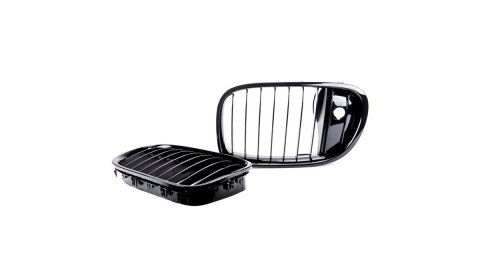 Grill BMW 7 F01 F02 F03 F04 pojedyncze żeberka Gloss Black