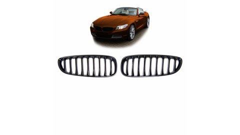 Grill BMW Z4 E89 pojedyncze żeberka Gloss Black