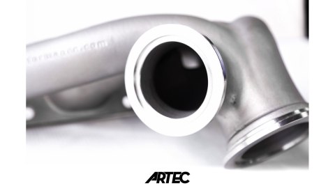 Kolektor wydechowy Mitsubishi Lancer Evo 4-9 4G63 Low Mount V-Band Reverse Rotation