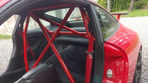 Rollbar skręcana pół klatka Porsche 911 964 933 Coupe Black