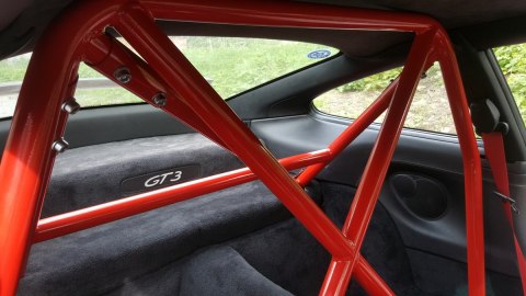 Rollbar skręcana pół klatka Porsche 911 964 933 Coupe Black
