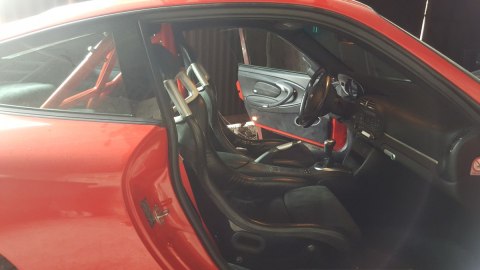 Rollbar skręcana pół klatka Porsche 911 964 933 Coupe Black