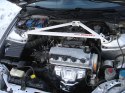 Rozpórka Honda Civic V VI CRX Del Sol 3 punktowa przednia górna White