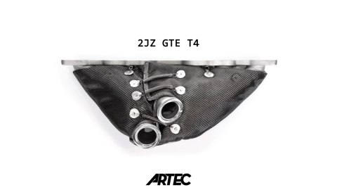 Toyota 2JZ-GTE / 2JZ-GE T4 / 1JZ Non VVTI T4 Kolektor wydechowy Osłona termiczna