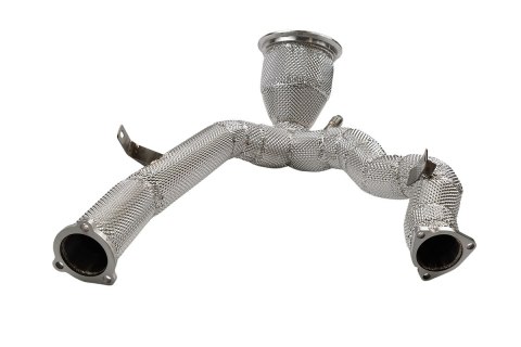 Downpipe Audi SQ5 Q7 S4 B9 S5 F5 Porsche Panamera 971 Cayene 9YA VW Touareg 3.0 TFSI Heat Shield