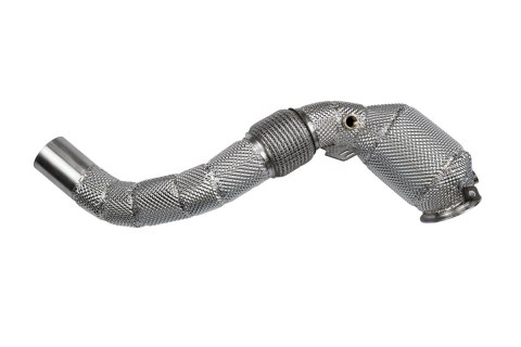 Downpipe BMW F85 F86 X5M X6M S63 4.4 V8 200Cell Heat Shield