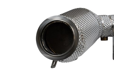 Downpipe BMW F85 F86 X5M X6M S63 4.4 V8 200Cell Heat Shield