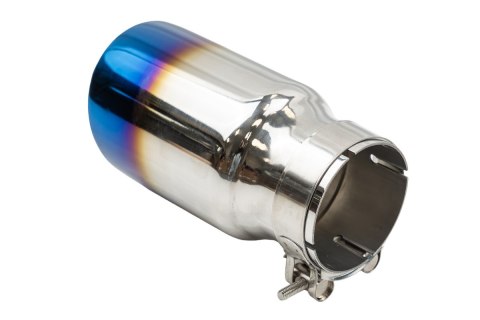 Końcówka Tłumika Typ:23 114mm wejście 76mm Polerowana Burn