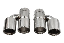 Końcówka Tłumika Typ:27 89mmx2 wejście 67mm Zestaw