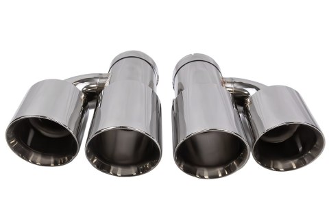 Końcówka Tłumika Typ:28 101mmx2 wejście 70mm Zestaw