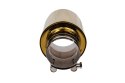 Końcówka Tłumika Typ:39 89mm wejście 76mm Gold Satin