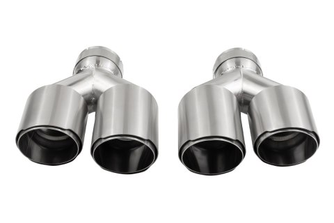 Końcówka Tłumika Typ:42 89mmx2 wejście 70mm Zestaw