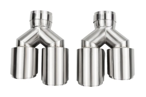 Końcówka Tłumika Typ:42 89mmx2 wejście 76mm Zestaw