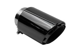 Końcówka Tłumika Typ:53 101mm wejście 76mm Black Chrome