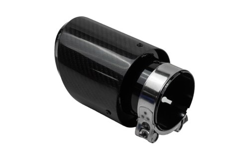 Końcówka Tłumika Typ:55 101mm wejście 70mm Carbon Gloss