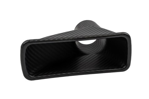 Kwadratowy wlot powietrza wraz z przewodem Carbon