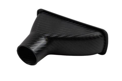 Kwadratowy wlot powietrza wraz z przewodem Carbon
