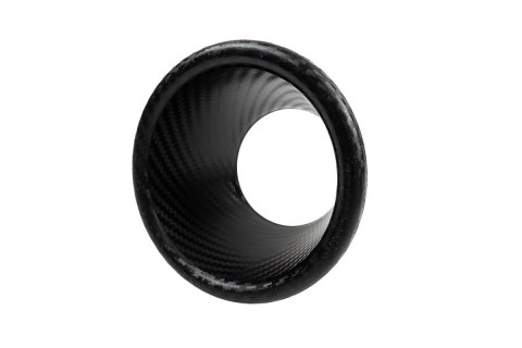 Okrągły wlot powietrza wraz z przewodem Carbon