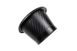 Okrągły wlot powietrza wraz z przewodem Carbon
