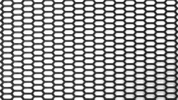 Siatka ABS Honey Comb Black 120*40cm 20x8mm