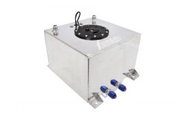 Zbiornik paliwa 40L TurboWorks z czujnikiem Srebrny