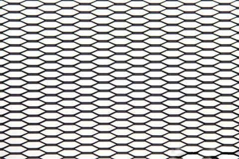 Siatka ALU Honey Comb Black 120x20cm 21x6mm