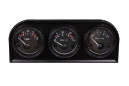 Zestaw wskaźników KET 3w1 Volt, Oil Temp, Oil Press