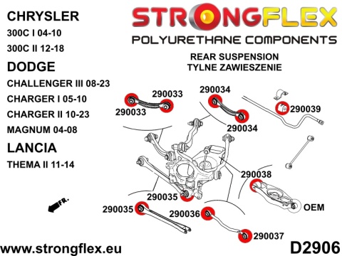 Kompletny zestaw zawieszenia AWD SPORT - Dodge Magnum (04-08)