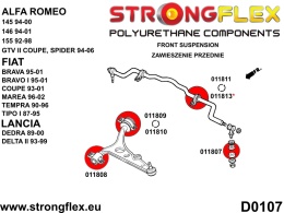 Tuleja łącznika stabilizatora przedniego SPORT - Alfa Romeo GTV
