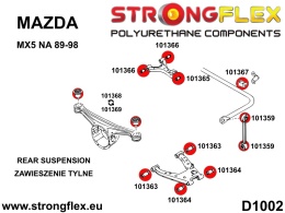 Tuleja mocowania tylnego dyferencjału - Mazda MX-5 / Miata / Roadster