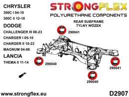 Tuleja tylnego wózka - tylna SPORT - Dodge Challenger III (08-23)