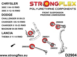 Zestaw przedniego zawieszenia RWD SPORT - Dodge Challenger III (08-23)