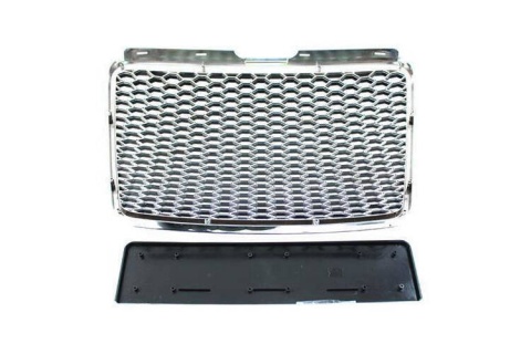 Grill Audi A6 C6 Facelift RS-Style Chrome-Black