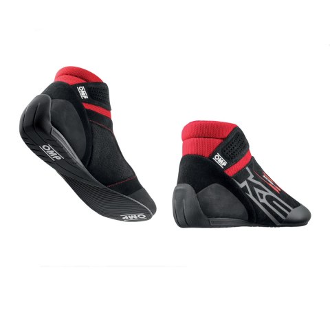 Buty kartingowe OMP KS-3 R.37 Czarno / Czerwony