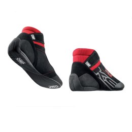 Buty kartingowe OMP KS-3 R.39 Czarno / Czerwony