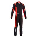Kombinezon kartingowy Sparco Thunder Advanced R.L Czarno / Czerwony