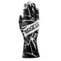 Rękawice kartingowe Sparco K-ROOKIE R.XXL (13) Czarno / Biały