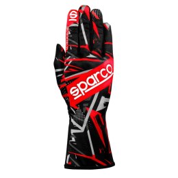 Rękawice kartingowe Sparco K-ROOKIE R.XXXS (6) Czarno / Czerwony