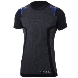 T-Shirt Sparco K-Carbon R.M/L Czarno / Niebieski
