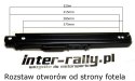 Szyny fotela uniwersalne Sparco ECO