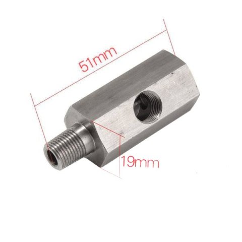 Adapter czujnika ciśnienia oleju M10x1 na 1/8" NPT