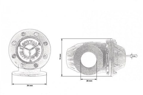 Blow Off HKS SQV4 Srebrny Replika