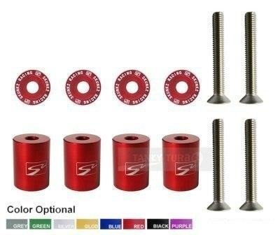 Dystanse maski 6mm Silver