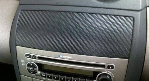 Folia Carbonowa Black 100x152 cm