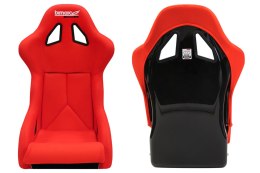 Fotel Sportowy Bimarco Cobra III Welur Red