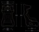 Fotel Sportowy Bimarco Hamer PRO Welur Black FIA