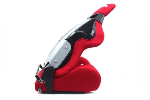 Fotel sportowy CUGA Welur Bride Czerwony