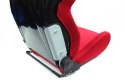 Fotel sportowy CUGA Welur Bride Czerwony