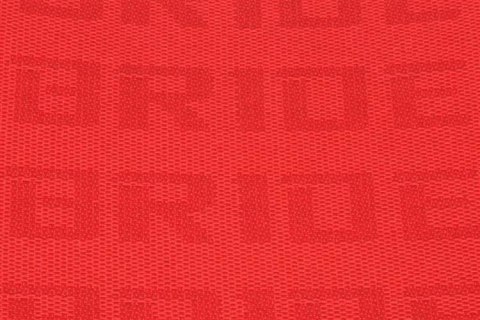 Fotel sportowy GTR Welur Bride Czerwony