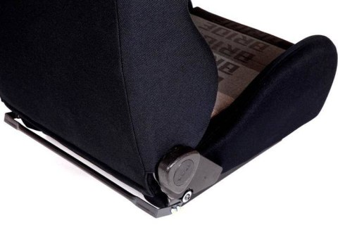 Fotel sportowy K700 Welur Bride Czarny